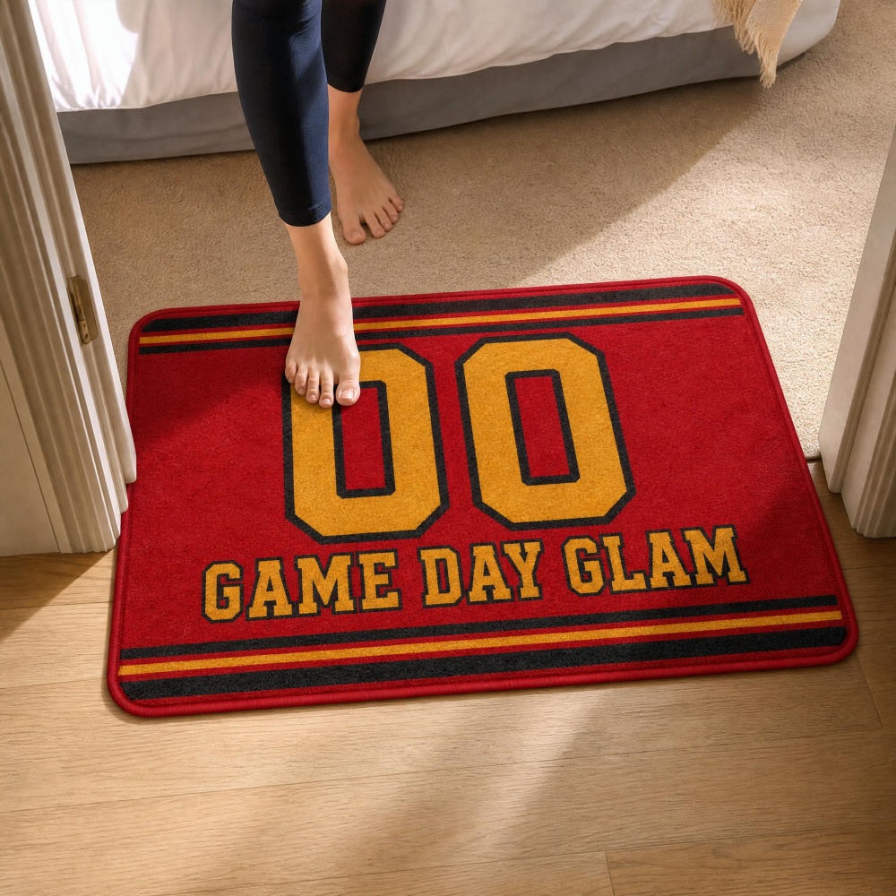 Outdoor Sport Area - Tapis de porte en flanelle vintage