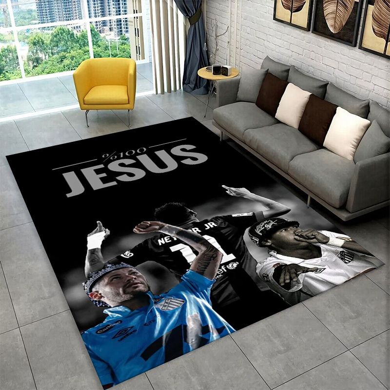 Tapis antidérapant Football N- - Outdoor Sport Area avis et prix